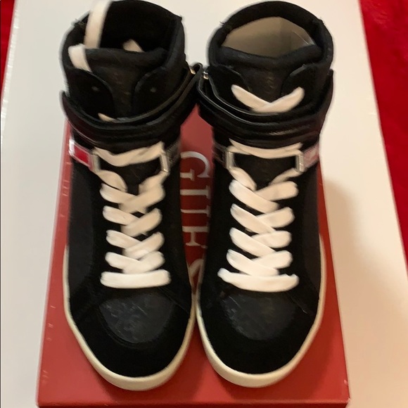 Guess Shoes - SALE- Guess Perina4 Wedge Sneaker